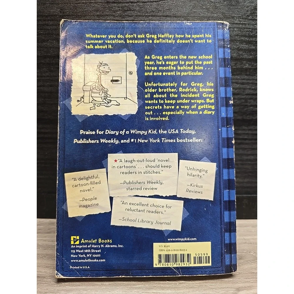 Diary of a Wimpy Kid: Rodrick Rules by Jeff Kinney